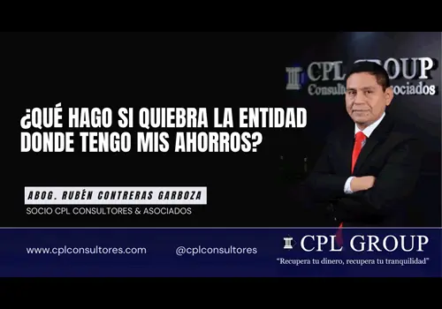 ¿Qué hago si quiebra la entidad donde tengo mis ahorros?