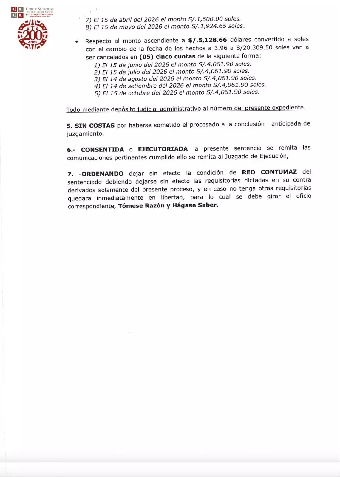 Resolución judicial – página 7